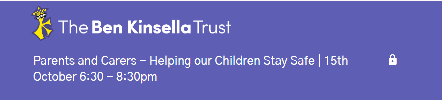 Online Parents & Carers Workshop- The Ben Kinsella Trust